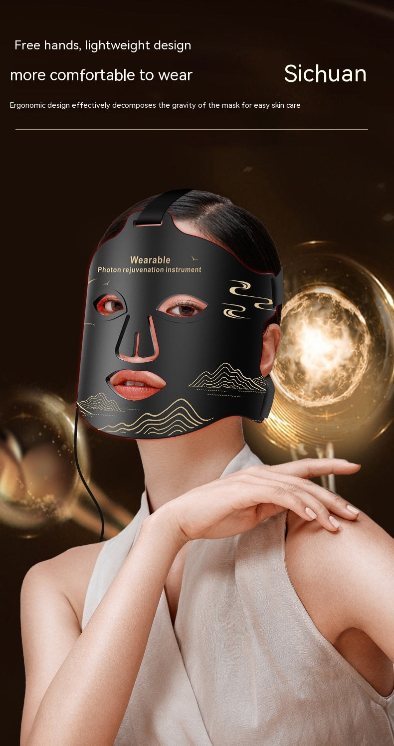 Photothérapie infrarouge Beauty Apparatus Face Led Couleur Light Peau Rejuvenation Beauty Masque
