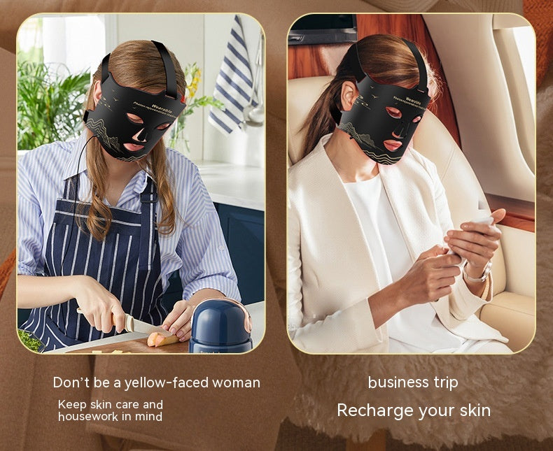 Photothérapie infrarouge Beauty Apparatus Face Led Couleur Light Peau Rejuvenation Beauty Masque
