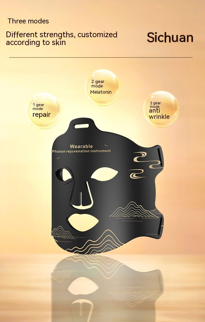 Photothérapie infrarouge Beauty Apparatus Face Led Couleur Light Peau Rejuvenation Beauty Masque