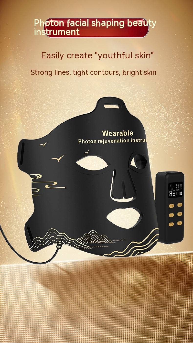 Photothérapie infrarouge Beauty Apparatus Face Led Couleur Light Peau Rejuvenation Beauty Masque