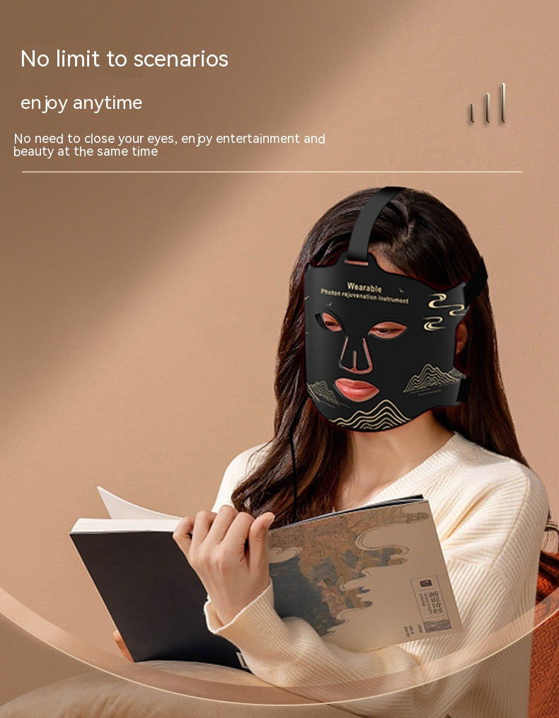 Photothérapie infrarouge Beauty Apparatus Face Led Couleur Light Peau Rejuvenation Beauty Masque