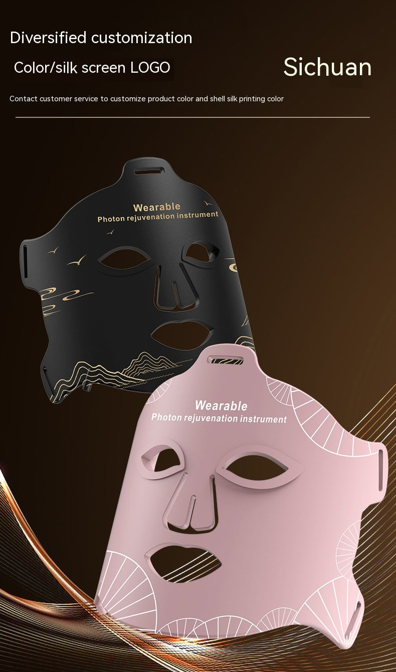 Photothérapie infrarouge Beauty Apparatus Face Led Couleur Light Peau Rejuvenation Beauty Masque