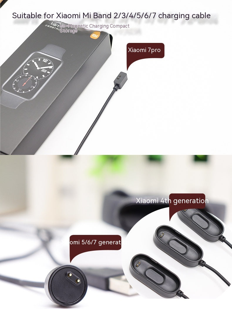 Câble de données magnétique de chargeur de bracelet intelligent
