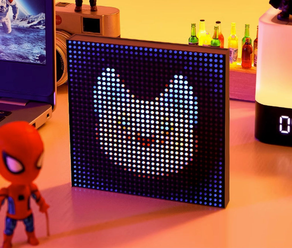 Bricolage Pixel Ambiance Bon article Disposition Night Light E-sports Décoration Table Lampe Bureau C