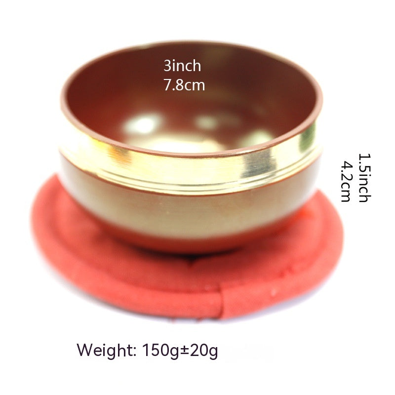 Handmade Colorful Himalaya Bowl Yoga Méditation Musique Instrument de percussion