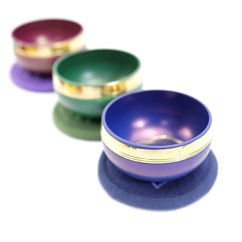 Handmade Colorful Himalaya Bowl Yoga Méditation Musique Instrument de percussion