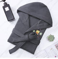 Peignoirs pour enfants Femelle Cartoon Coton Chemise de nuit Garçons Filles Natation Portable Baignoire