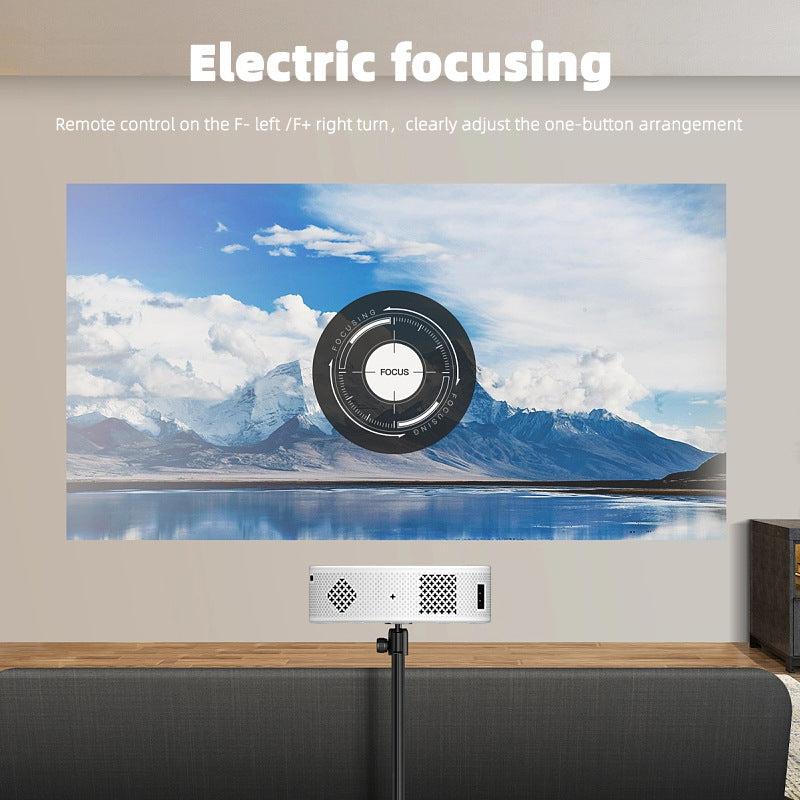 Projecteur Home Office Téléphone mobile sans fil HD Projecteur Portable Overhead Projecteur Home