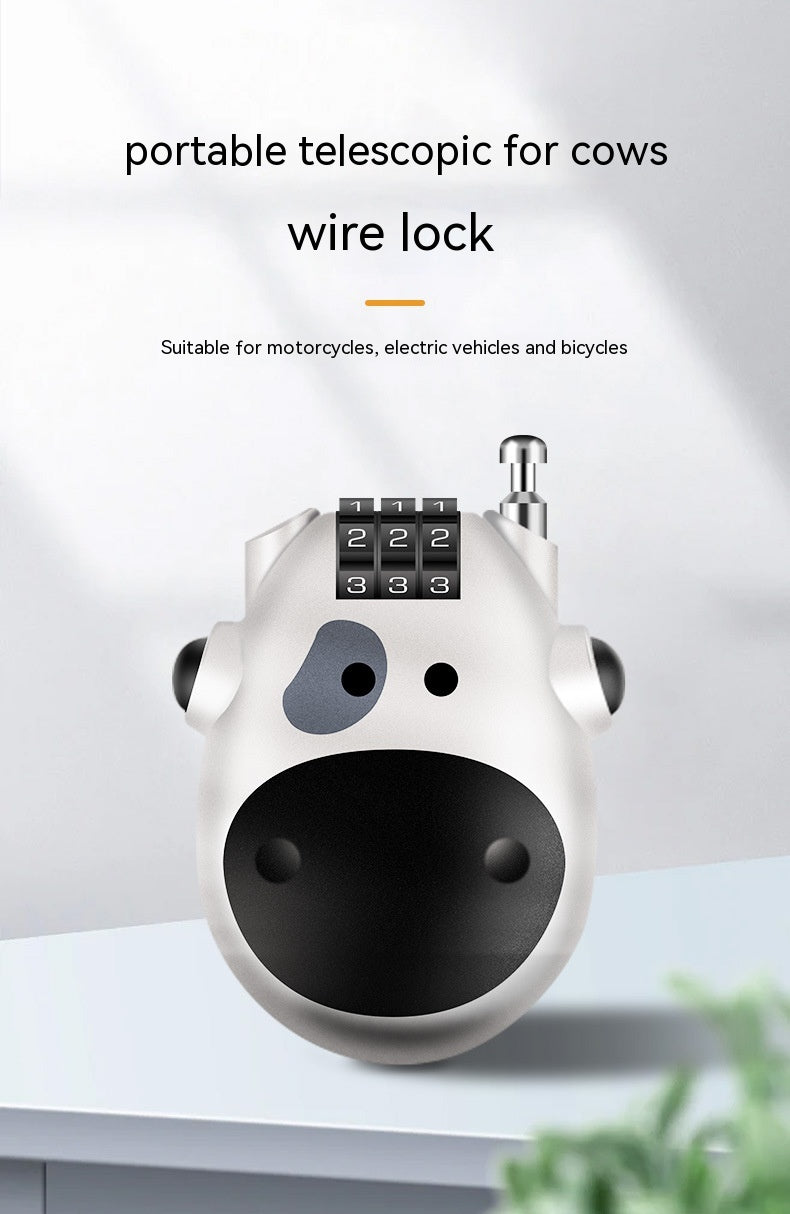 Verrouillage du casque rétractable à clé de moto