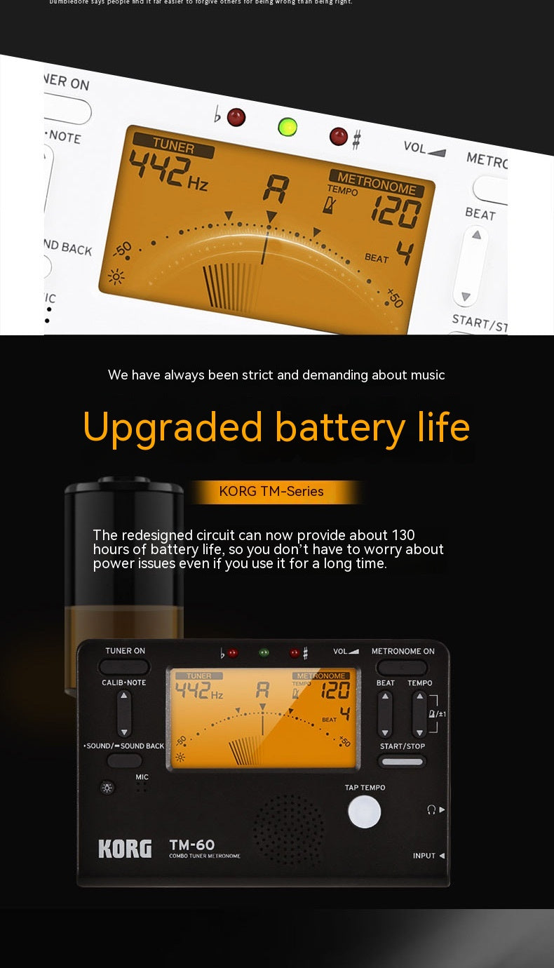 Tuner Piano Guitar Universal Tuning Metronome