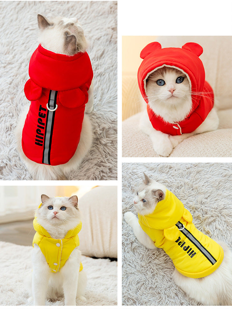 Autumn and Winter Anti-lint Muppet Blue Cat Silver Gradual Layer Pet British Shorthair Cat