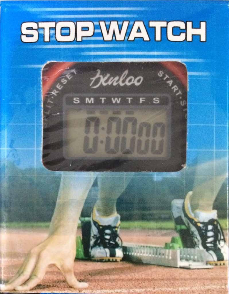 Entraînement en cours d'exécution Affichage numérique Mémoire monocanal Stopwatch