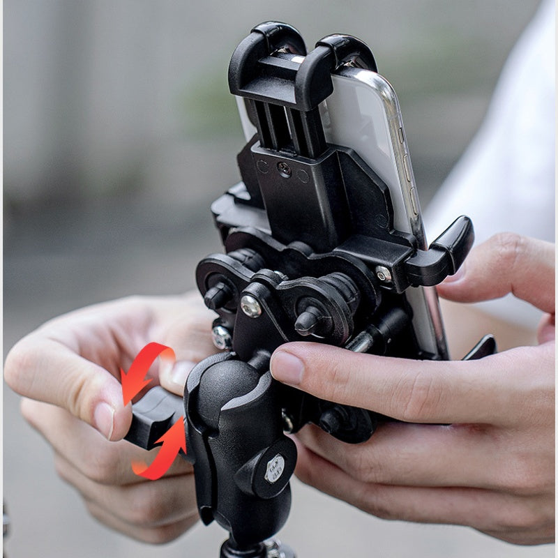 Absorption de choc de moto Étanche au choc Téléphone mobile Navigation Huit Griffe