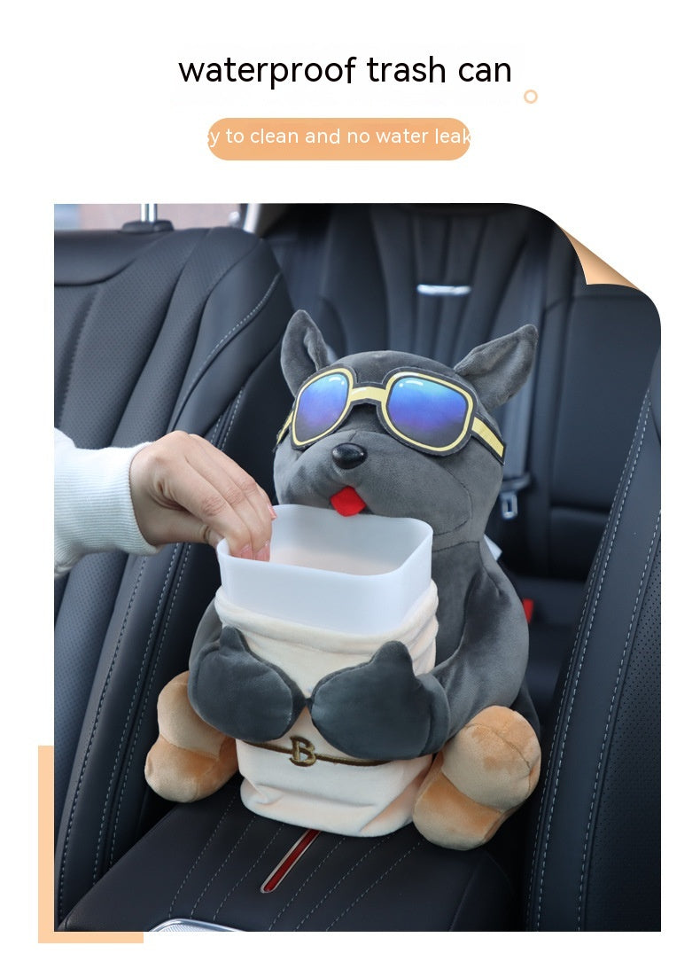 Boîte de tissu de voiture Voiture Créativité Hommes conduite principale Armres Boîte suspendu