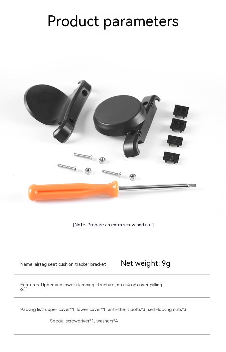 Bracket fixe de repérage de vélo