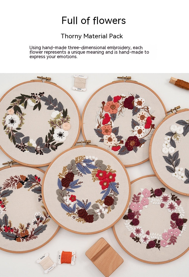 Broderie créative 3D Diy Material Pack