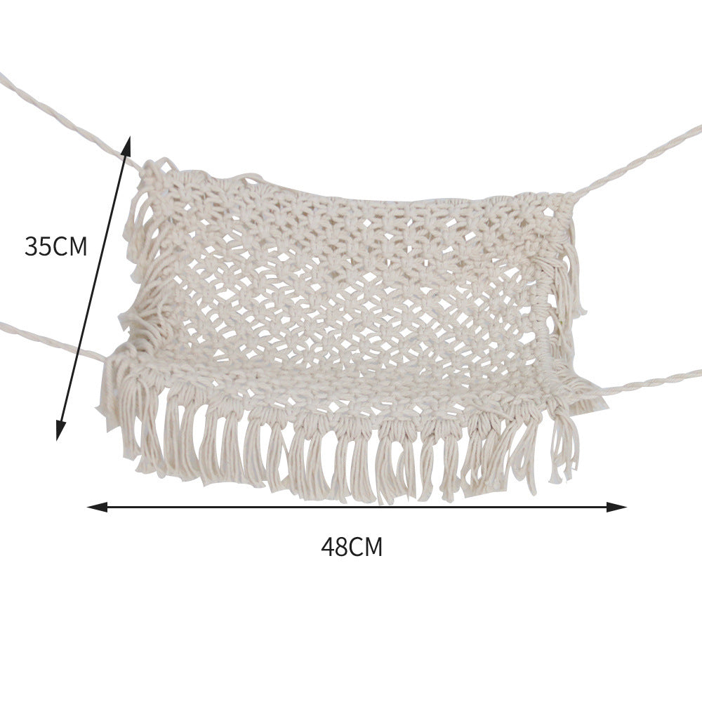 Photographie Props Crib Shooting Auxiliary Hand-tissé Hammock