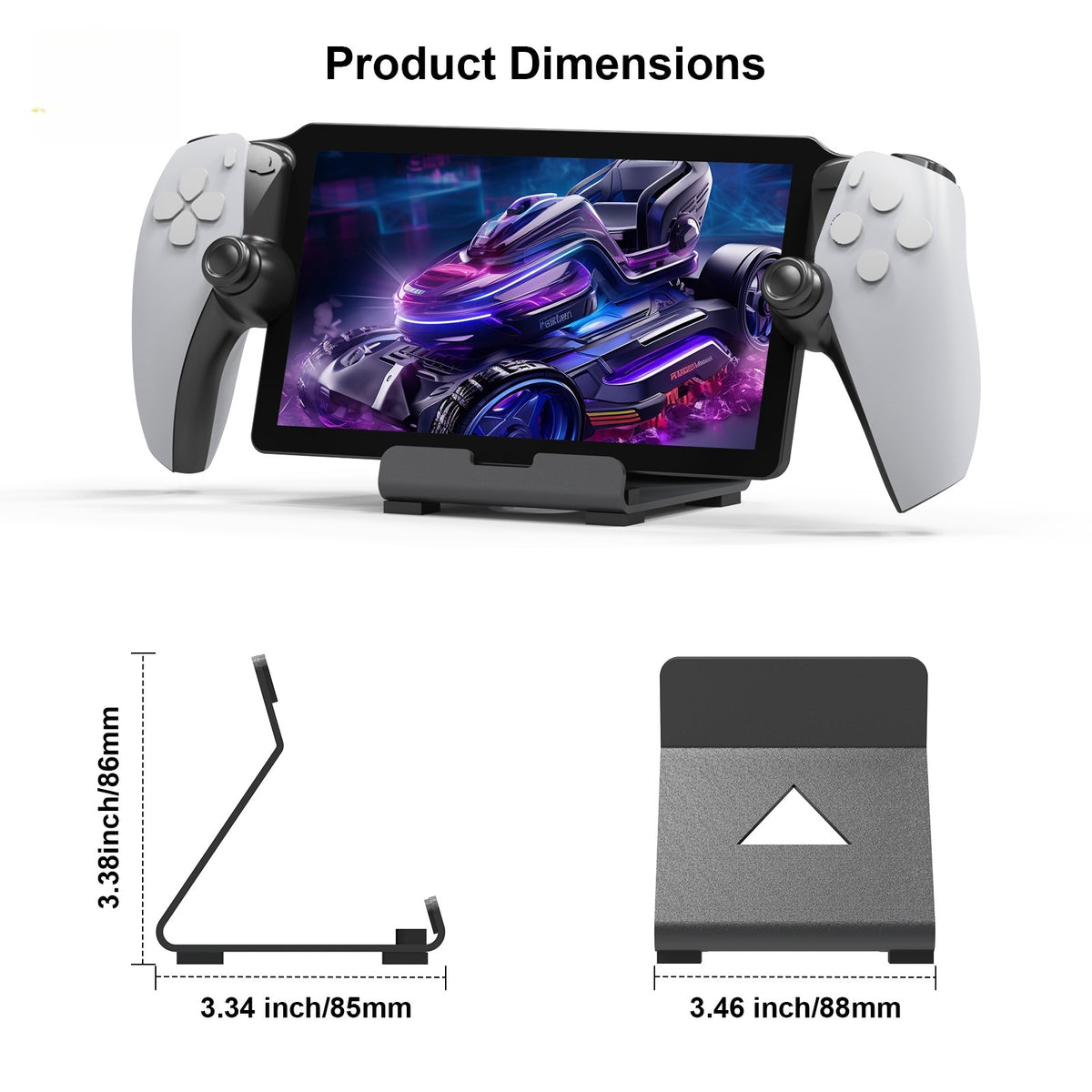 Support de bureau de console de jeu portable