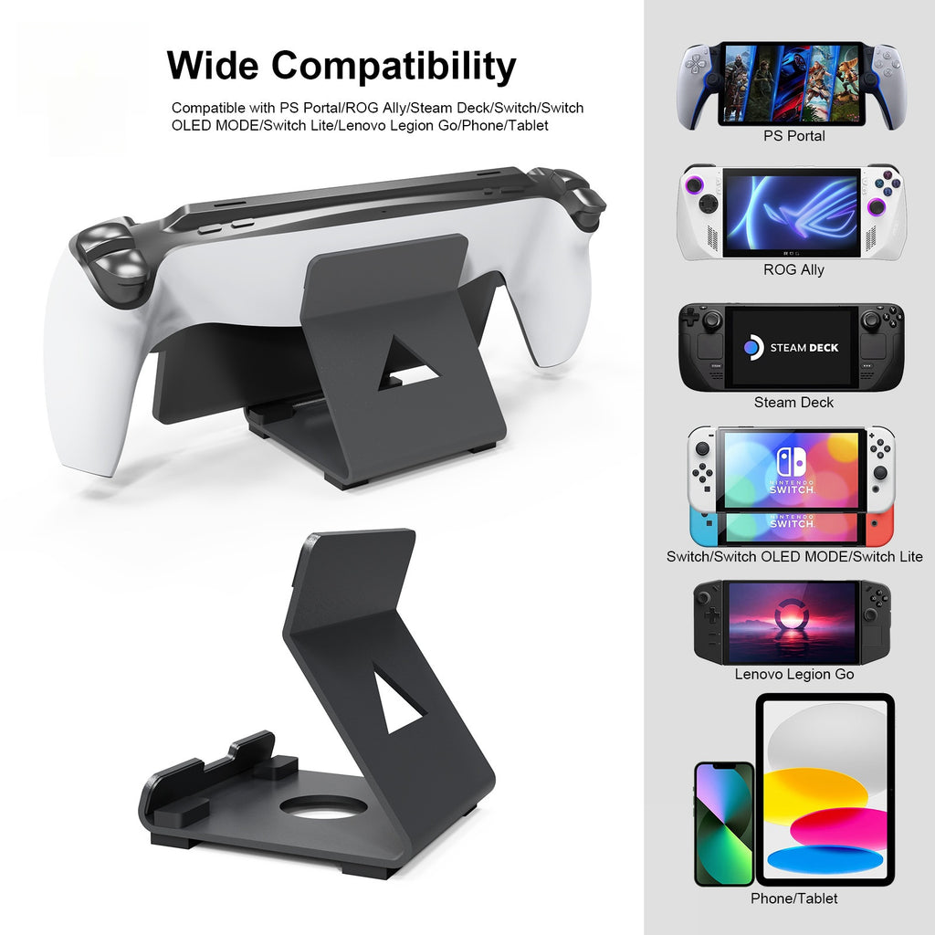 Support de bureau de console de jeu portable