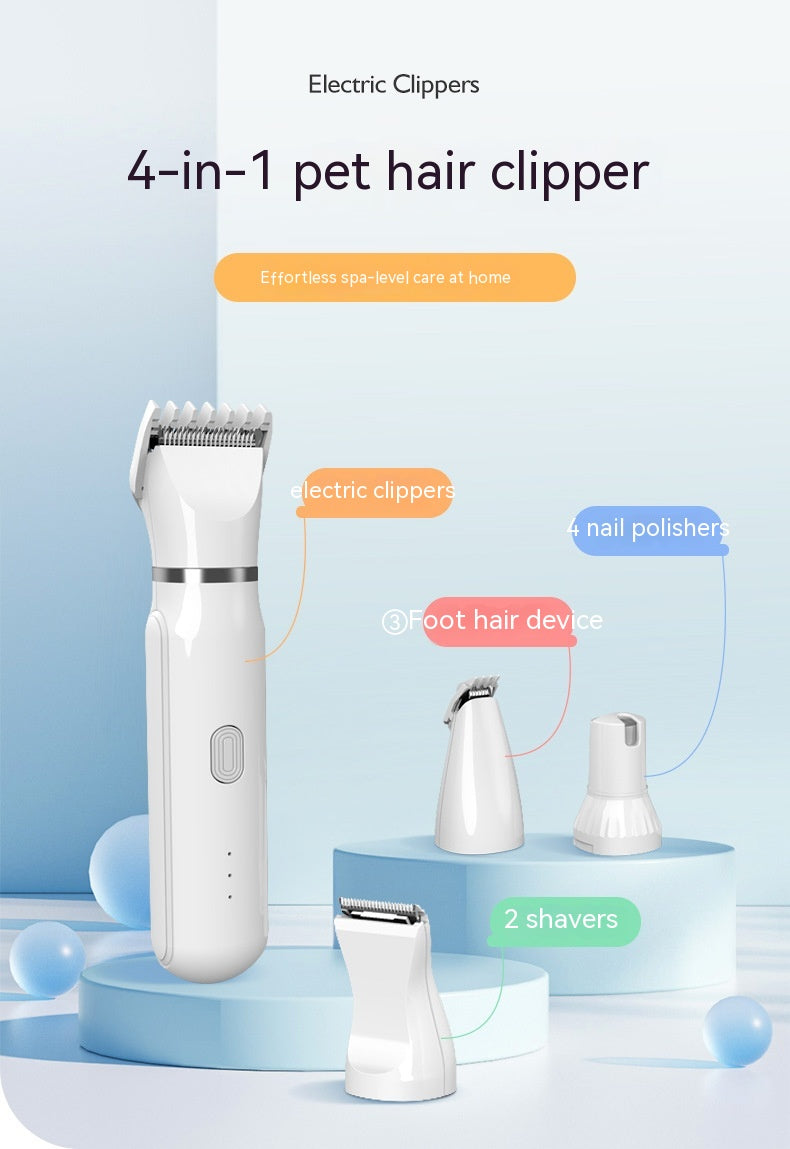 Shaver pour animaux 4 en 1 combinaison électrique