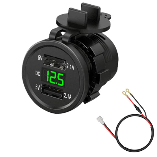 Chargeur de voiture de moto Imperméable Chargeur rapide