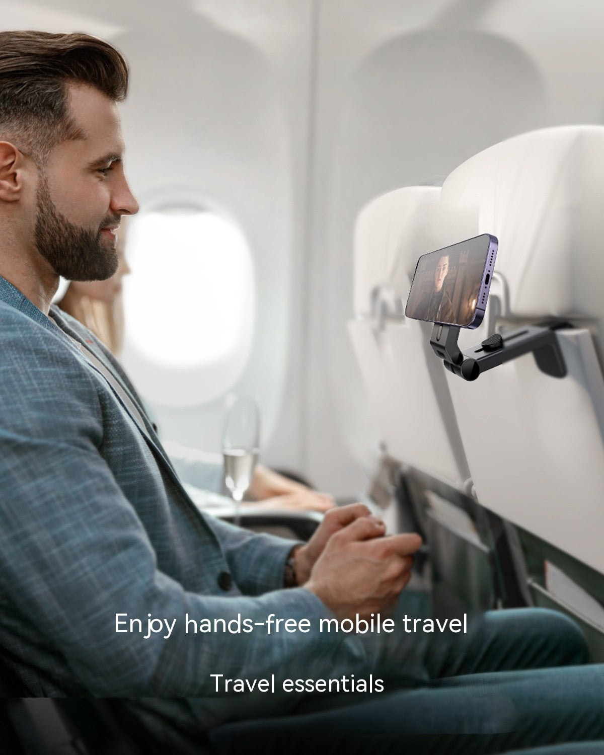 Universal Magnetic Travel Mobile Phone Holder Bureau