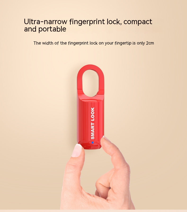 Serrure d'empreinte digitale du sac de charge USB
