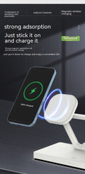 Lumière de nuit du chargeur magnétique multifonctionnel cinq en un
