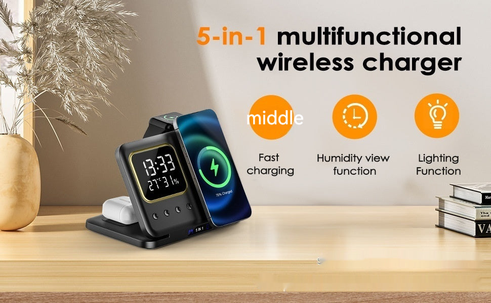 Chargeur magnétique de la montre de téléphone mobile pour la température de la broche multifonction