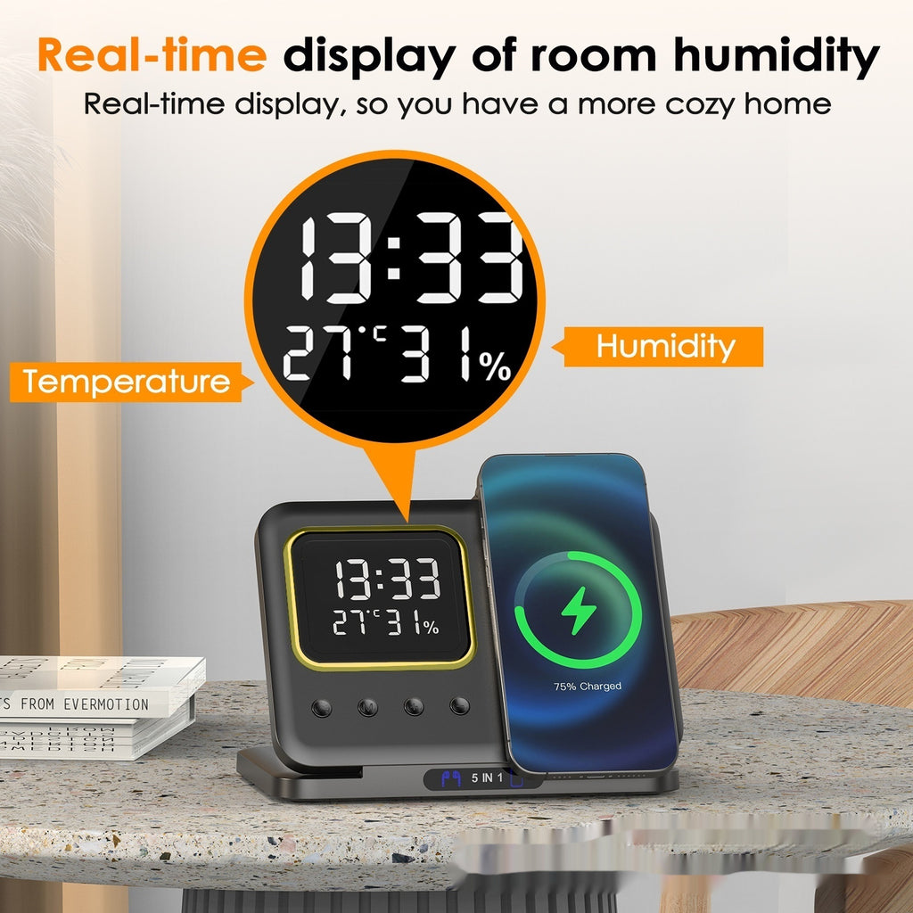 Chargeur magnétique de la montre de téléphone mobile pour la température de la broche multifonction