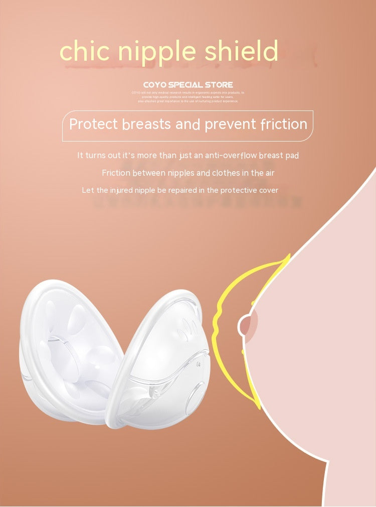 Lait maternel de silicone collecteur multi-usages anti-overflow lait blocage lait résistant aux fuites N