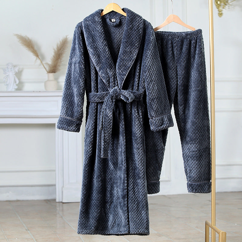 Costume confortable de pyjama thermique Flannel