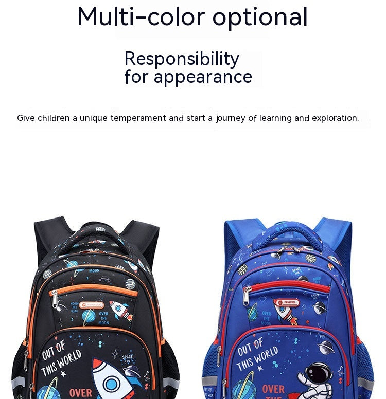 Garçons de l'école primaire Grande capacité Sac à dos pour enfants Sac à dos