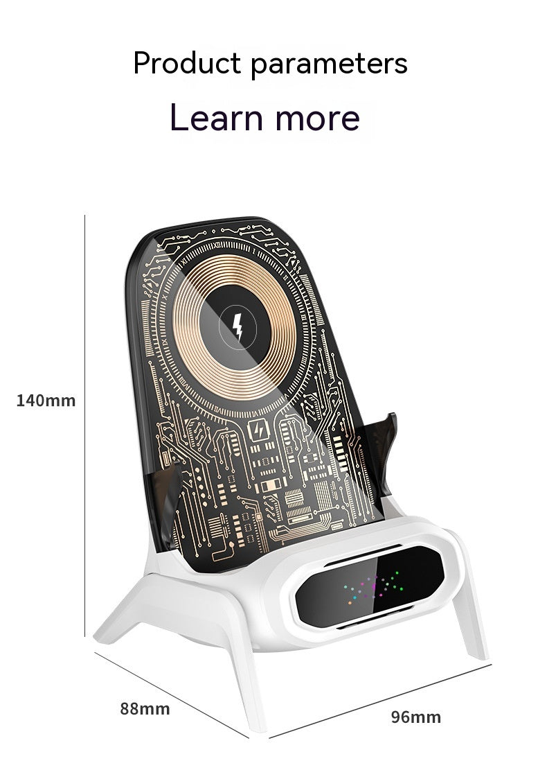 Porte-téléphone mobile pour petite chaise transparente sans fil