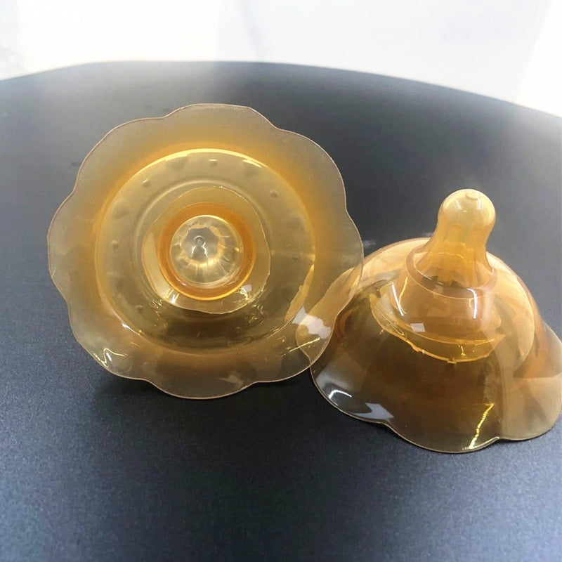 Mamelon d'alimentation interne de correction à double couche en silicone