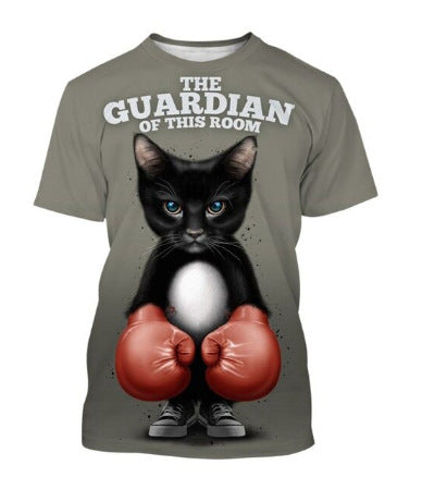 T-shirt homme 3D animal imprimé
