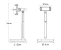 Téléphone mobile Bracket Bureau Live Stream Aluminium Lazy Raquette verticale Téléphone mobile