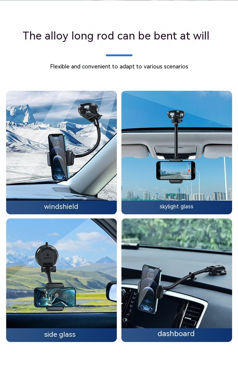 Voiture tournante universelle Mobile Mobile Bracket Double Supercharged Multi-angle Réglage Ben
