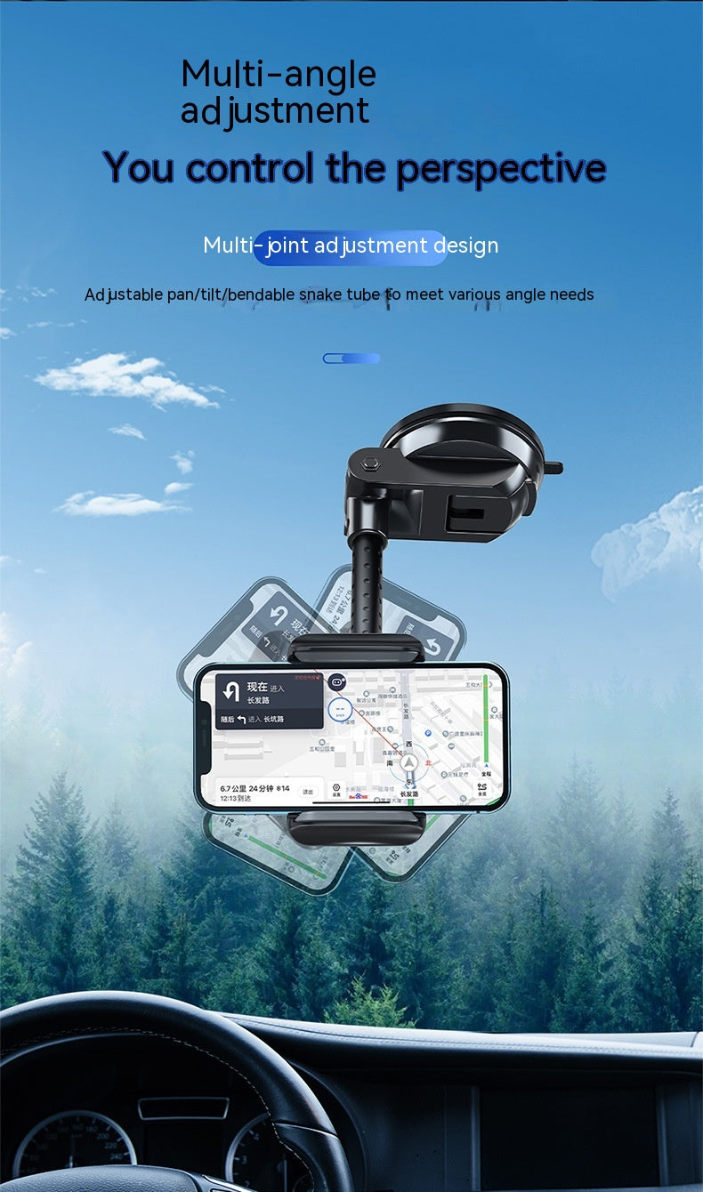 Voiture tournante universelle Mobile Mobile Bracket Double Supercharged Multi-angle Réglage Ben