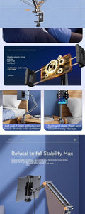 Cantilever mécanique Retractable Bedside Tablette de téléphone mobile Computer Stand