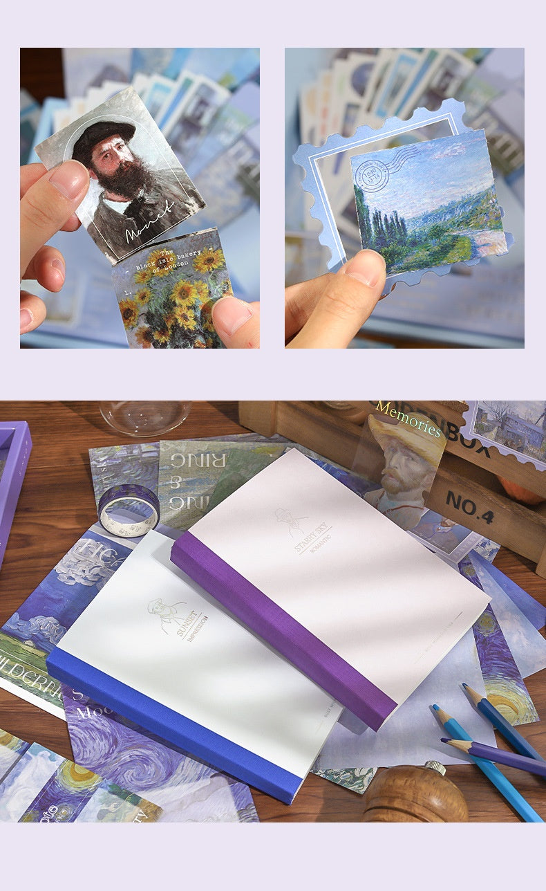 Coffret cadeau Retro Style Simple Artistic Plaid Noteboo