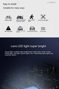 Lampes clignotantes de moto à télécommande étanches