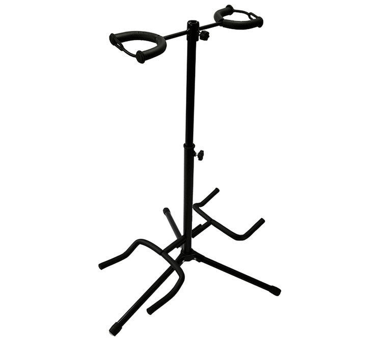 Support vertical à double tête réglable pour guitare