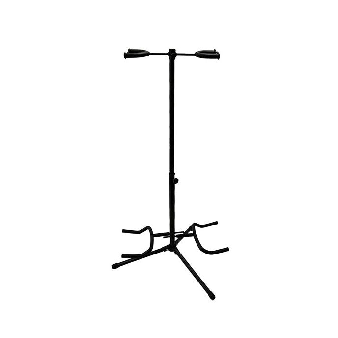 Support vertical à double tête réglable pour guitare