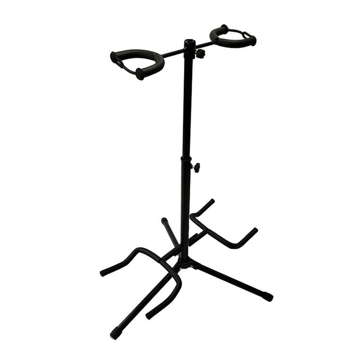 Support vertical à double tête réglable pour guitare