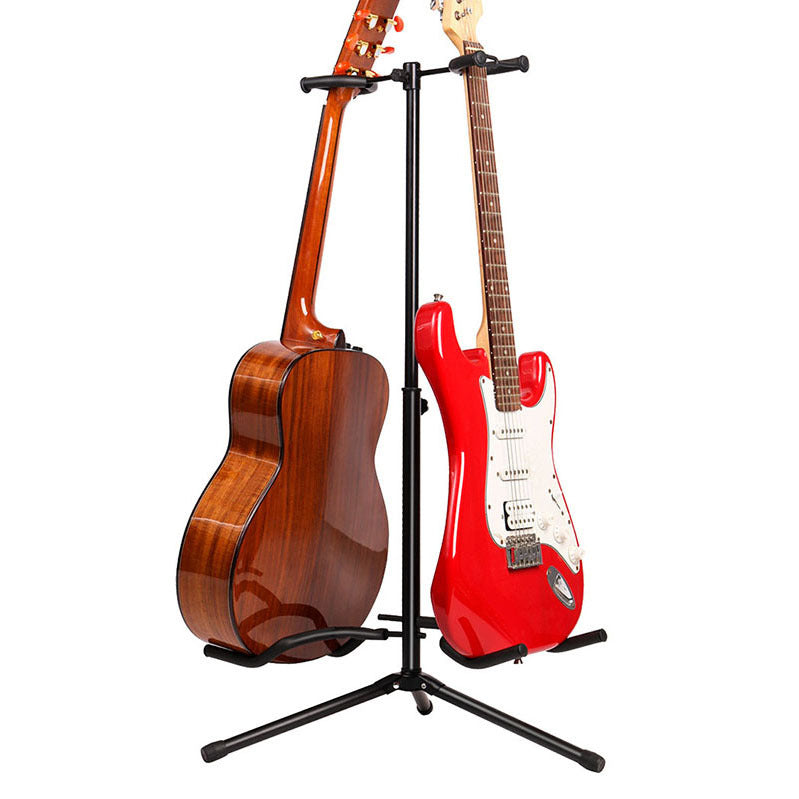 Support vertical à double tête réglable pour guitare