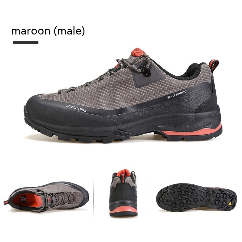 Chaussures d'escalade de montagne bas-haut Bottes de randonnée Hommes