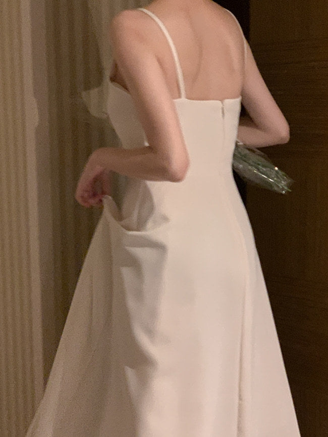 Robe de taille sans manches sans épaule