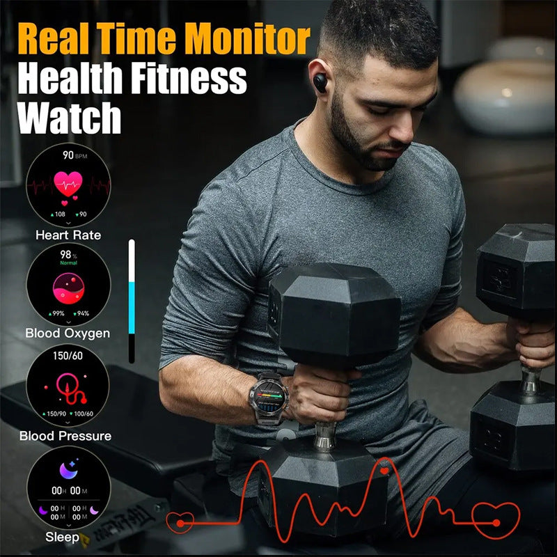 Bluetooth appelant Smart Watch Outdoor