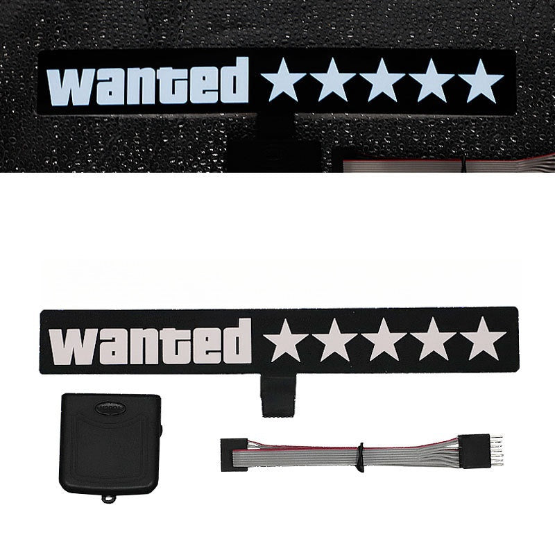 Stickers Led Lumineux Stickers Voiture de Film El Cold Light Cinq étoiles